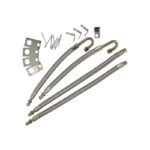 Wheel Master 4 Hose Flexible Extension Kit for 16" -17" Outer Aluminum 8001-180