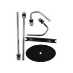 Dually Valve Stem Kit for Ford E350, E450 with Steel Wheels with Oval Hand Holes - DL1FC