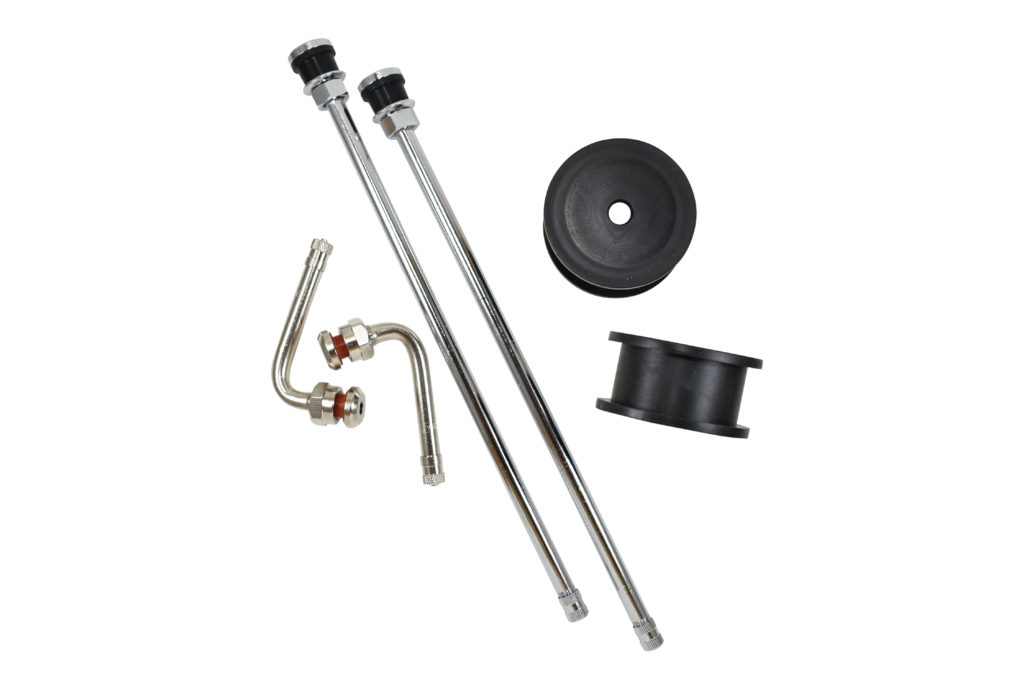 Dually Valve Stems for Motorhomes with Accuride Wheels 2" Hand Hole - DL4AKW