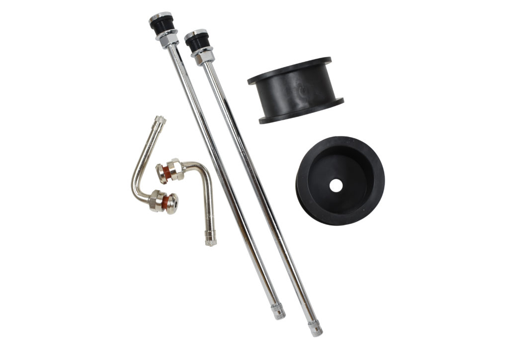 Dually Valve Stems for Motorhomes with Accuride Wheels 2.25" Hand Hole - DL4AKW225