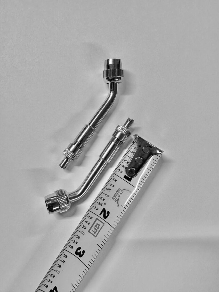 Valve Stem Extension 45 Degree for 16″ – 17” Front Steel Wheel